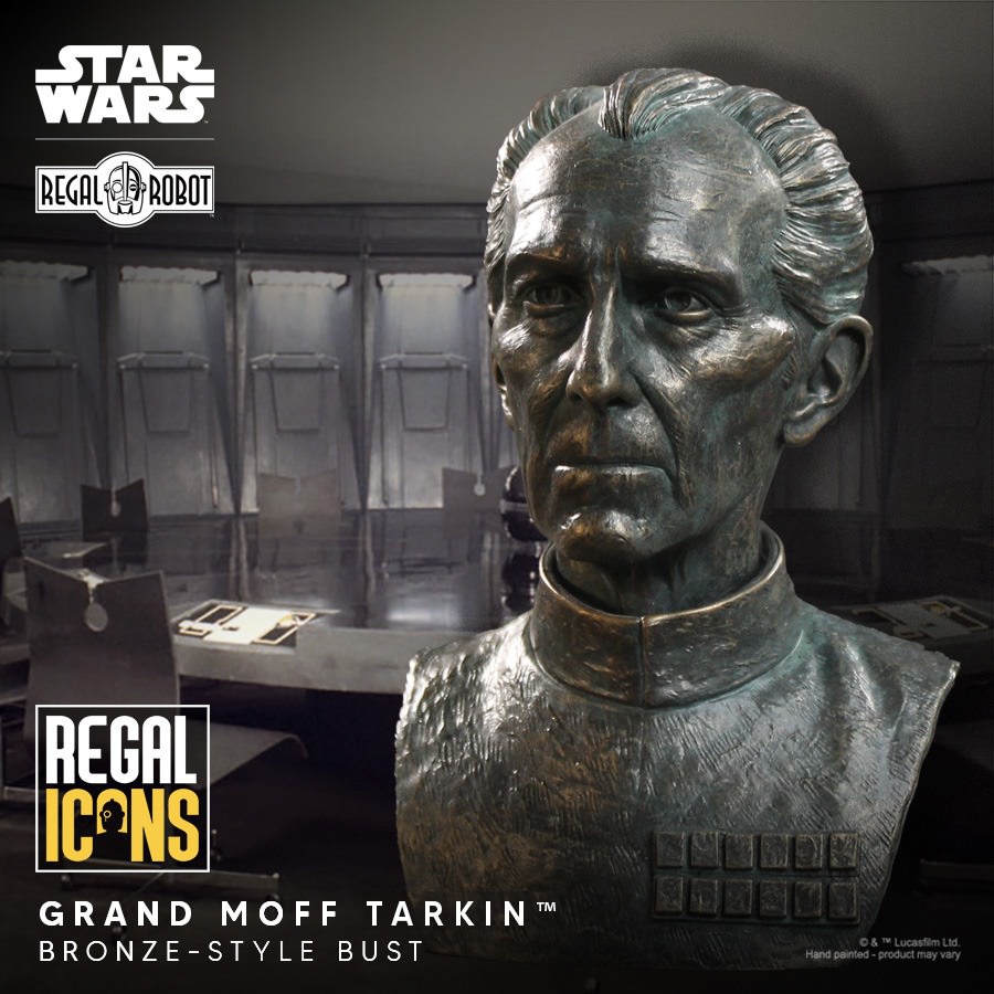 Star Wars Grand Moff Tarkin Bust  (Prototype Shown) View 5