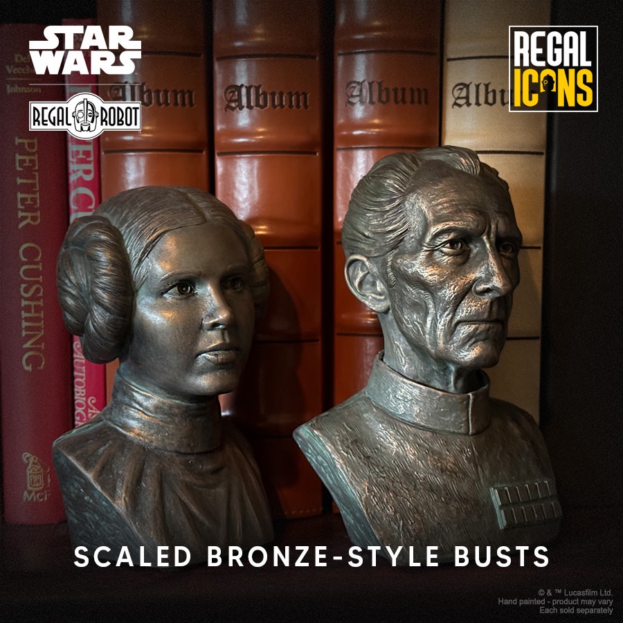 Star Wars Grand Moff Tarkin Bust  (Prototype Shown) View 7