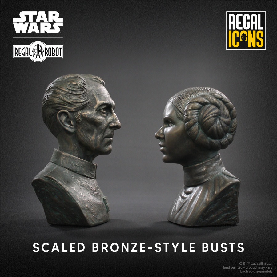 Star Wars Grand Moff Tarkin Bust  (Prototype Shown) View 8