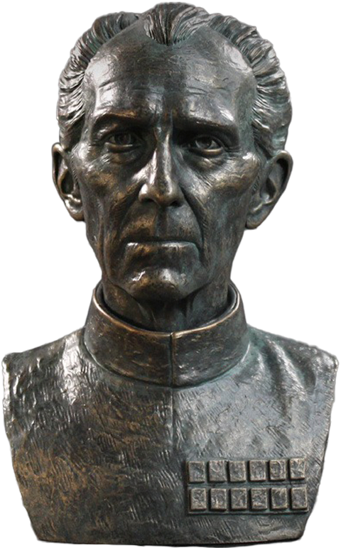 Star Wars Grand Moff Tarkin Bust  (Prototype Shown) View 10