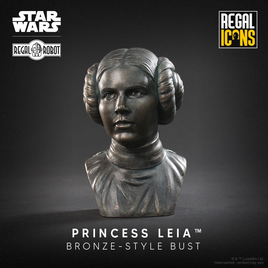 Star Wars Princess Leia Bust  (Prototype Shown) View 1