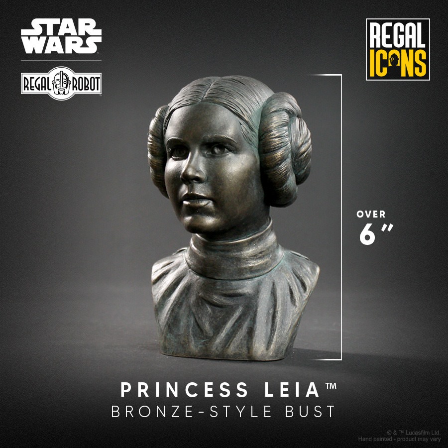 Star Wars Princess Leia Bust  (Prototype Shown) View 2