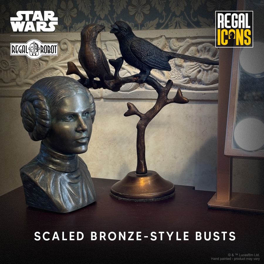 Star Wars Princess Leia Bust  (Prototype Shown) View 6