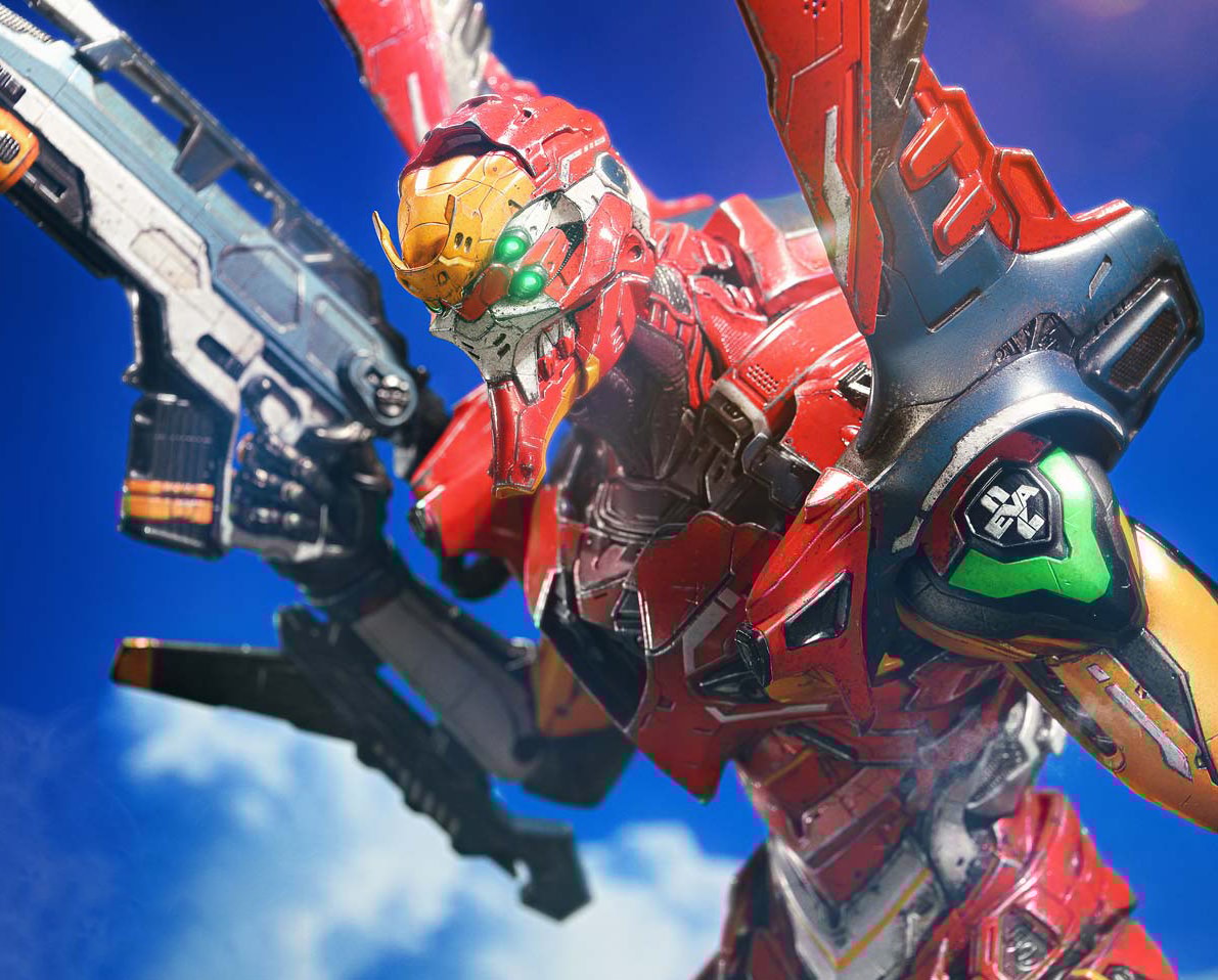 Evangelion Production Model-02 Diorama by Prime 1 Studio