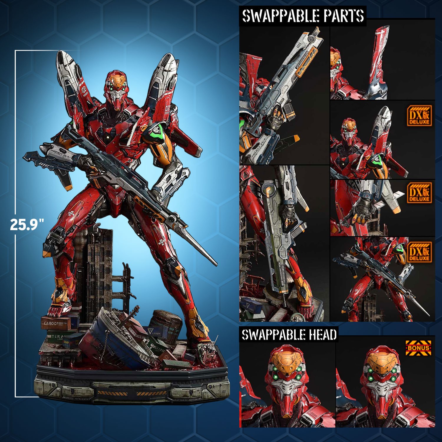 vargas フィギュア② Evangelion Production Model-02 Diorama by Prime 1 Studio