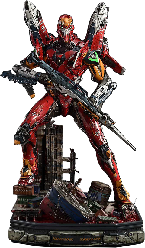 Evangelion Evangelion Production Model-02 (Deluxe Bonus Version) Diorama  (Prototype Shown) View 21