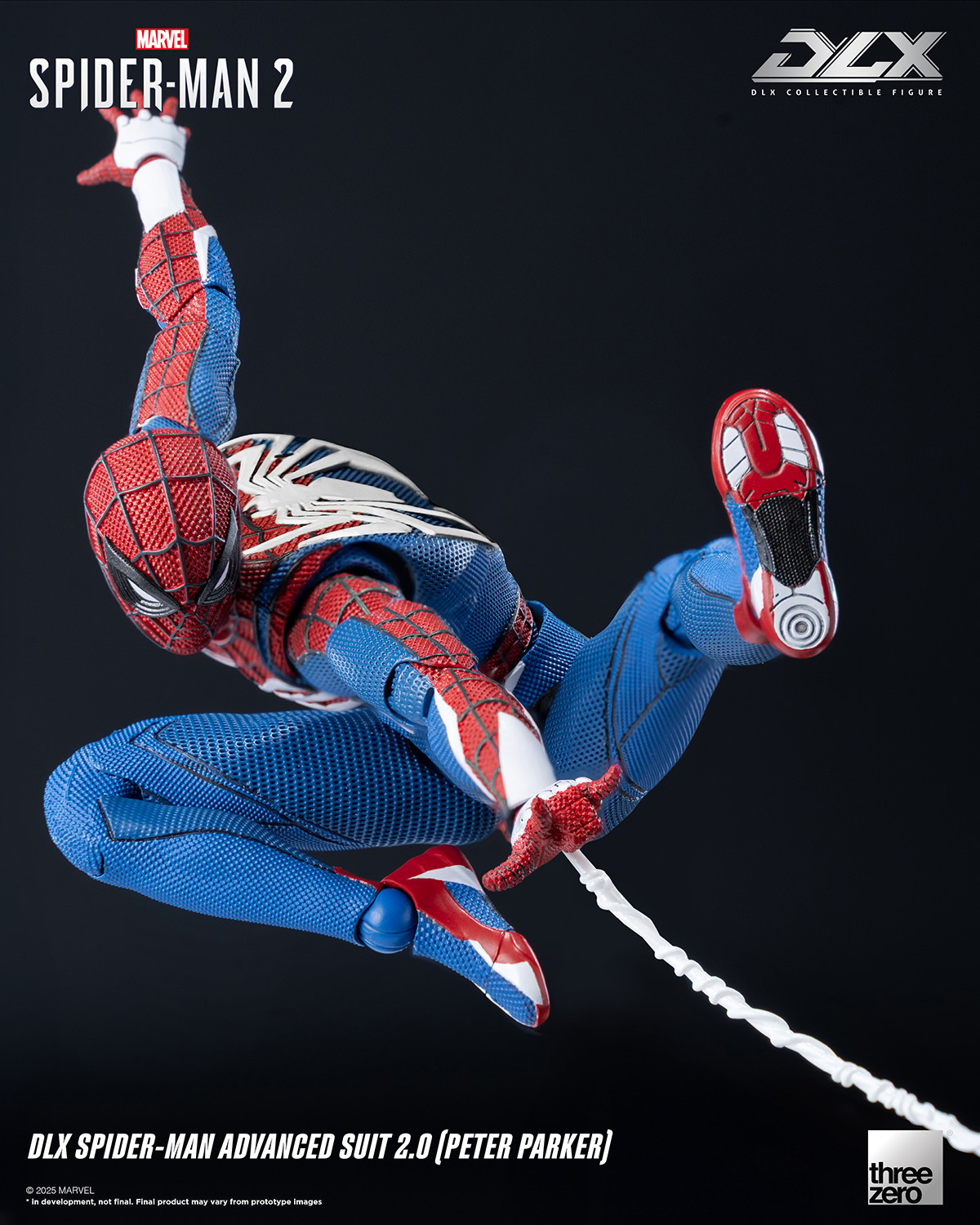 Marvel DLX Spider-Man Advanced Suit 2.0 (Peter Parker) Action Figure  (Prototype Shown) View 3