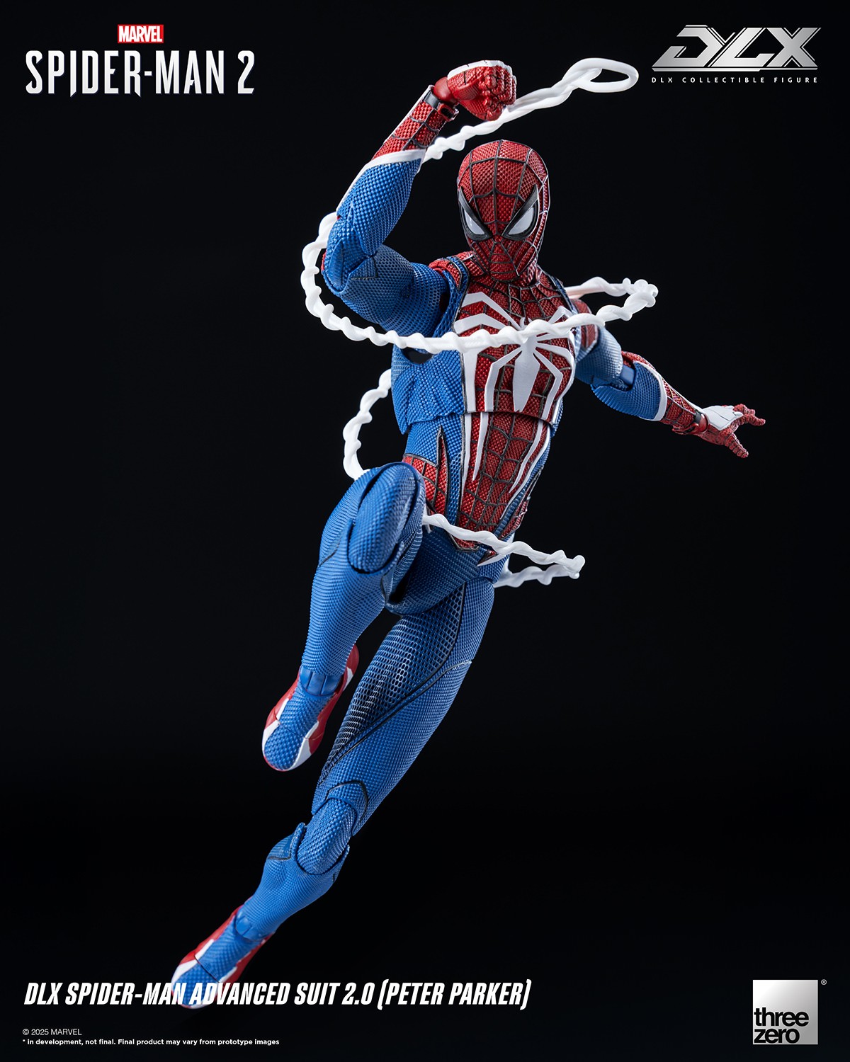 Marvel DLX Spider-Man Advanced Suit 2.0 (Peter Parker) Action Figure  (Prototype Shown) View 4
