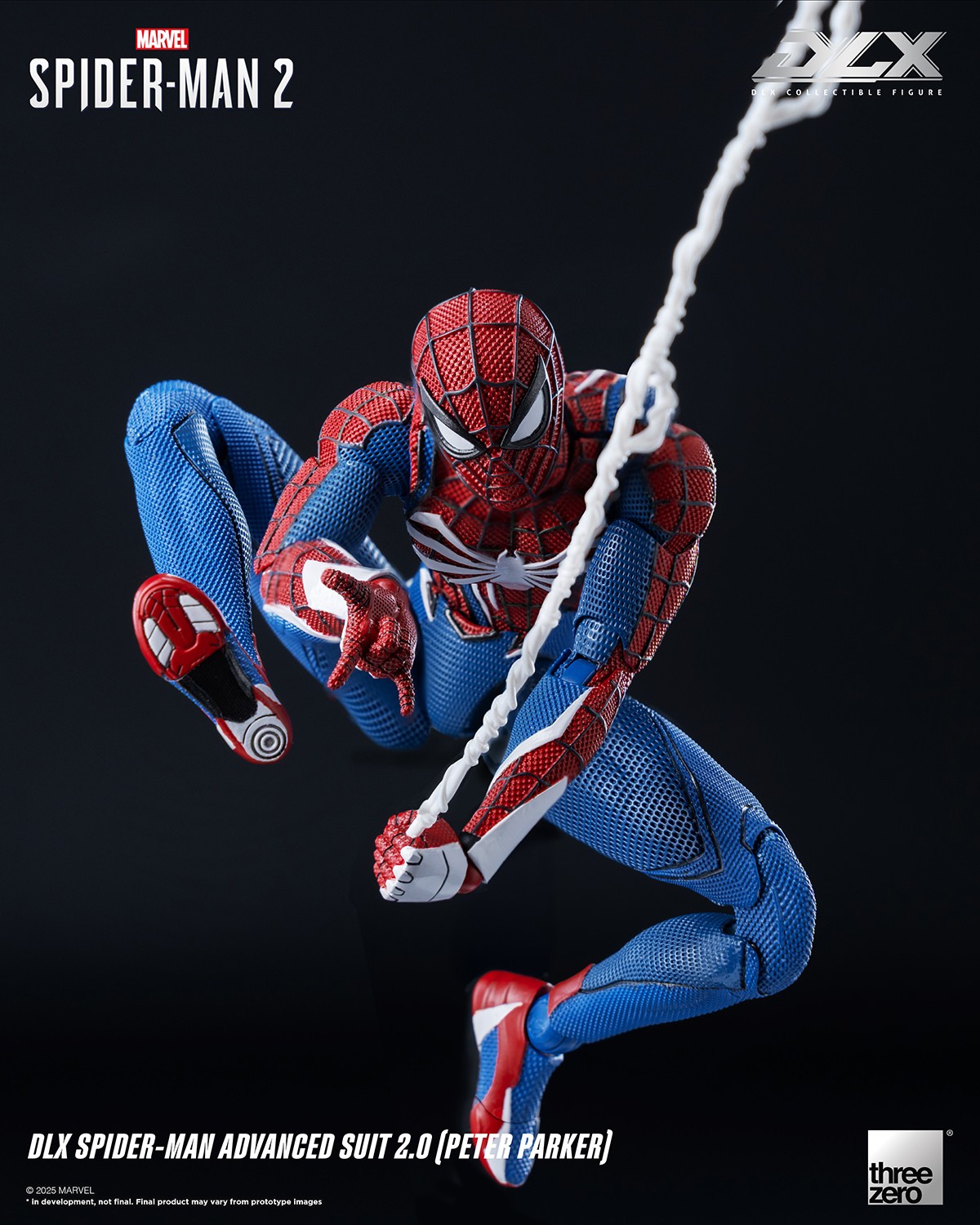 Marvel DLX Spider-Man Advanced Suit 2.0 (Peter Parker) Action Figure  (Prototype Shown) View 5