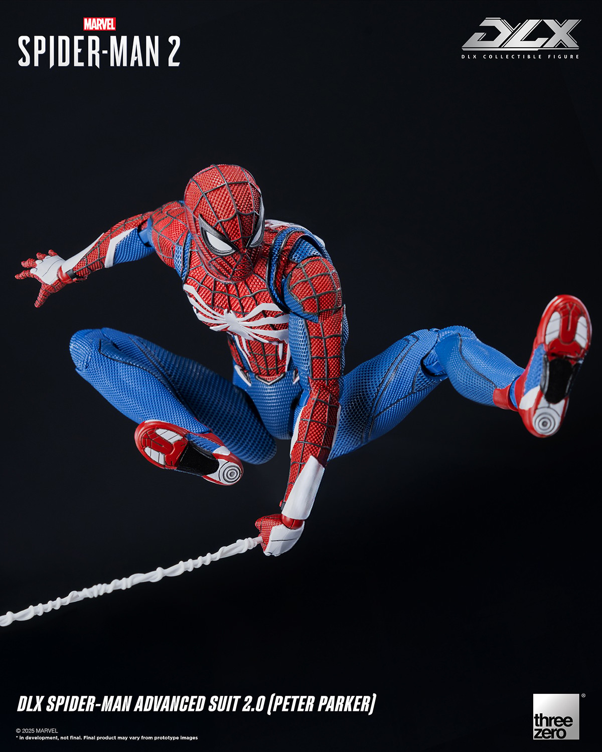 Marvel DLX Spider-Man Advanced Suit 2.0 (Peter Parker) Action Figure  (Prototype Shown) View 10
