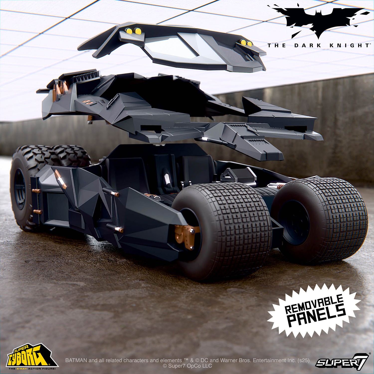 DC Comics Batmobile Tumbler (Full Color) Collectible Figure  (Prototype Shown) View 5