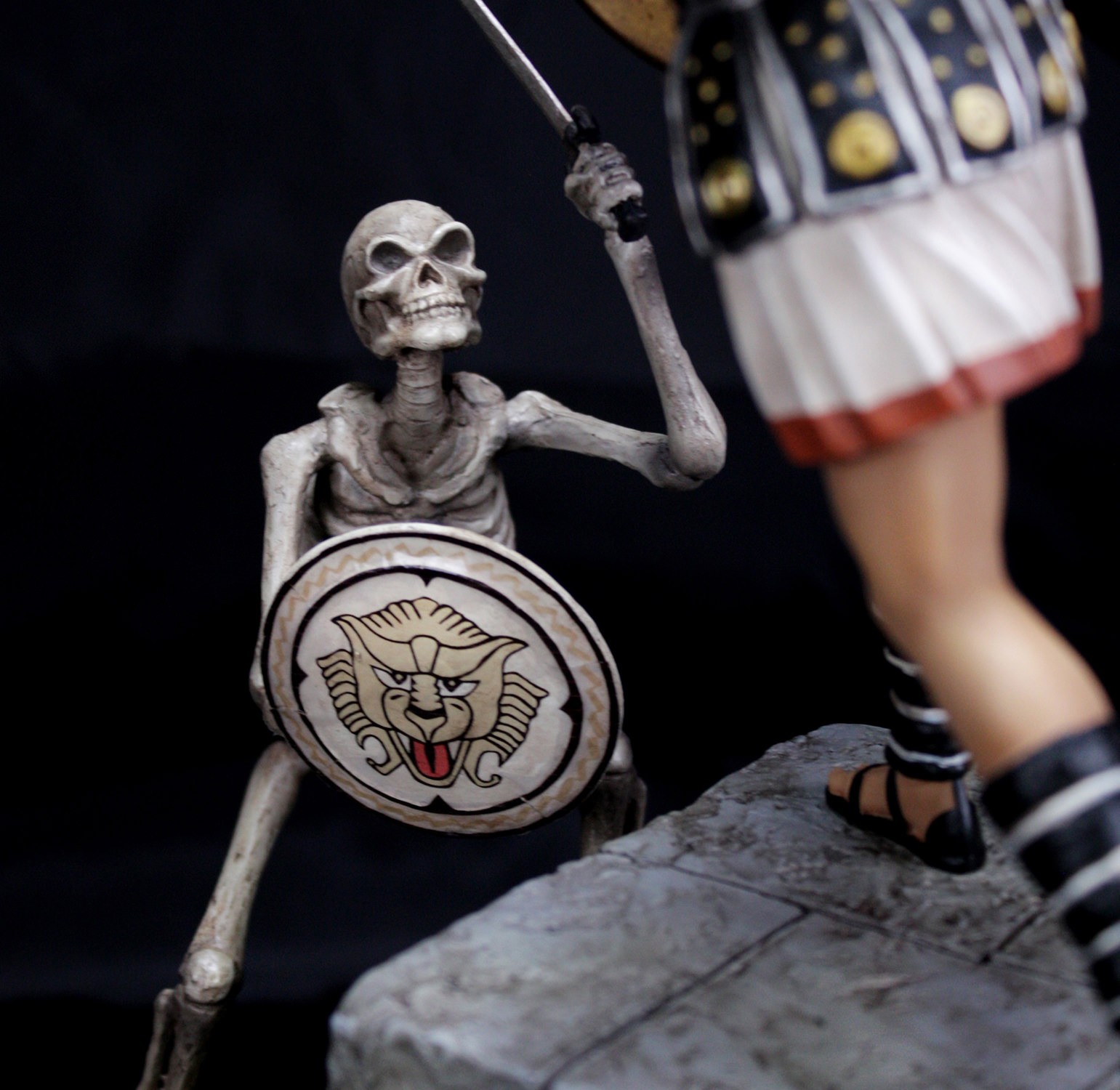 Ray Harryhausen Skeleton Battle Scene Diorama  (Prototype Shown) View 5