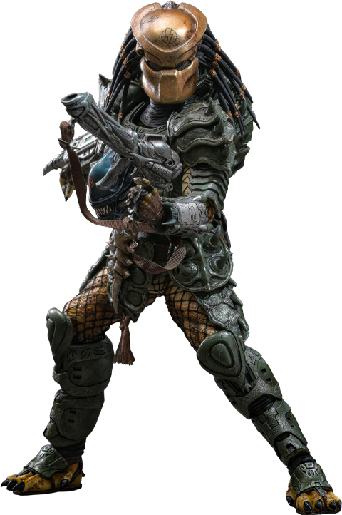 Alien VS Predator Broken Tusk Predator Sixth Scale Figure  Collector Edition (Prototype Shown) View 21