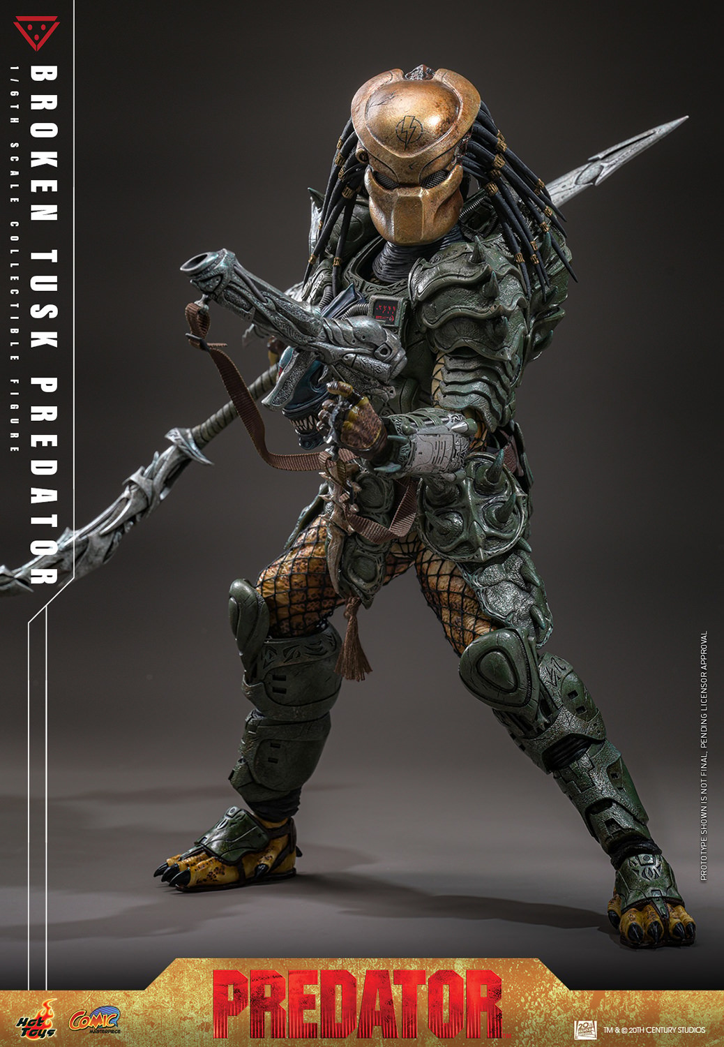 Alien VS Predator Broken Tusk Predator (Special Edition) Sixth Scale Figure  (Prototype Shown) View 9
