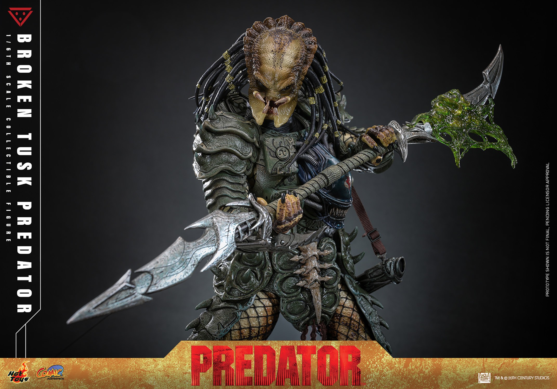 Alien VS Predator Broken Tusk Predator (Special Edition) Sixth Scale Figure  (Prototype Shown) View 14