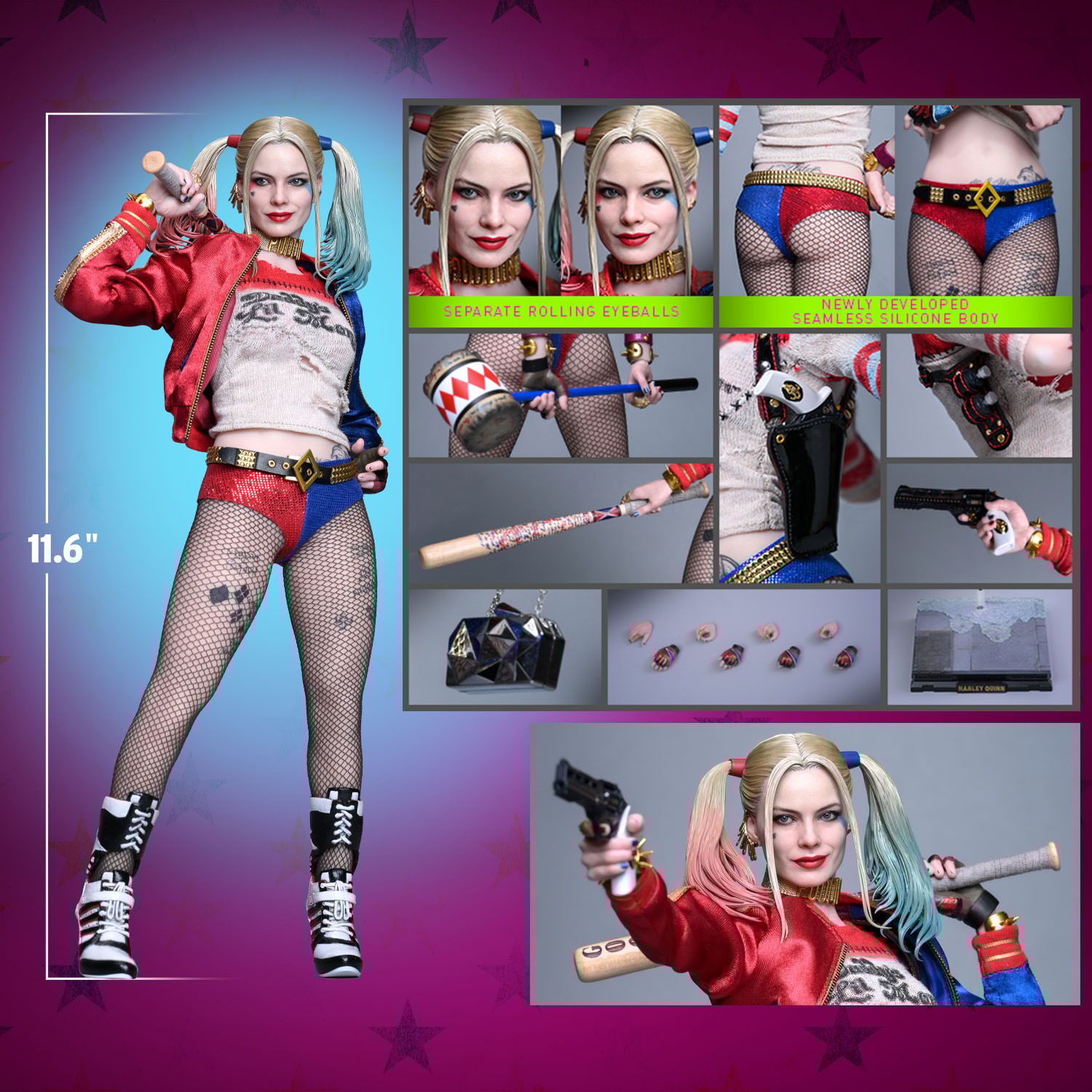 Harley Quinn Sixth Scale Figure by Hot Toys | Sideshow Collectibles