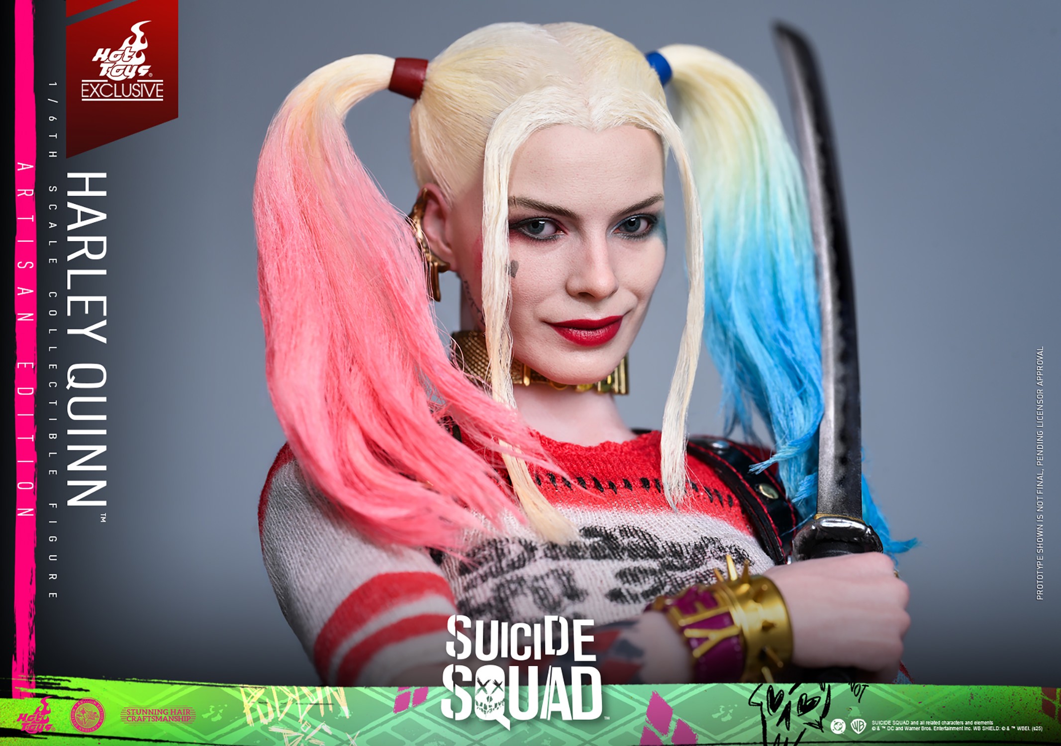 DC Comics Harley Quinn (Artisan Edition) Sixth Scale Figure  (Prototype Shown) View 5