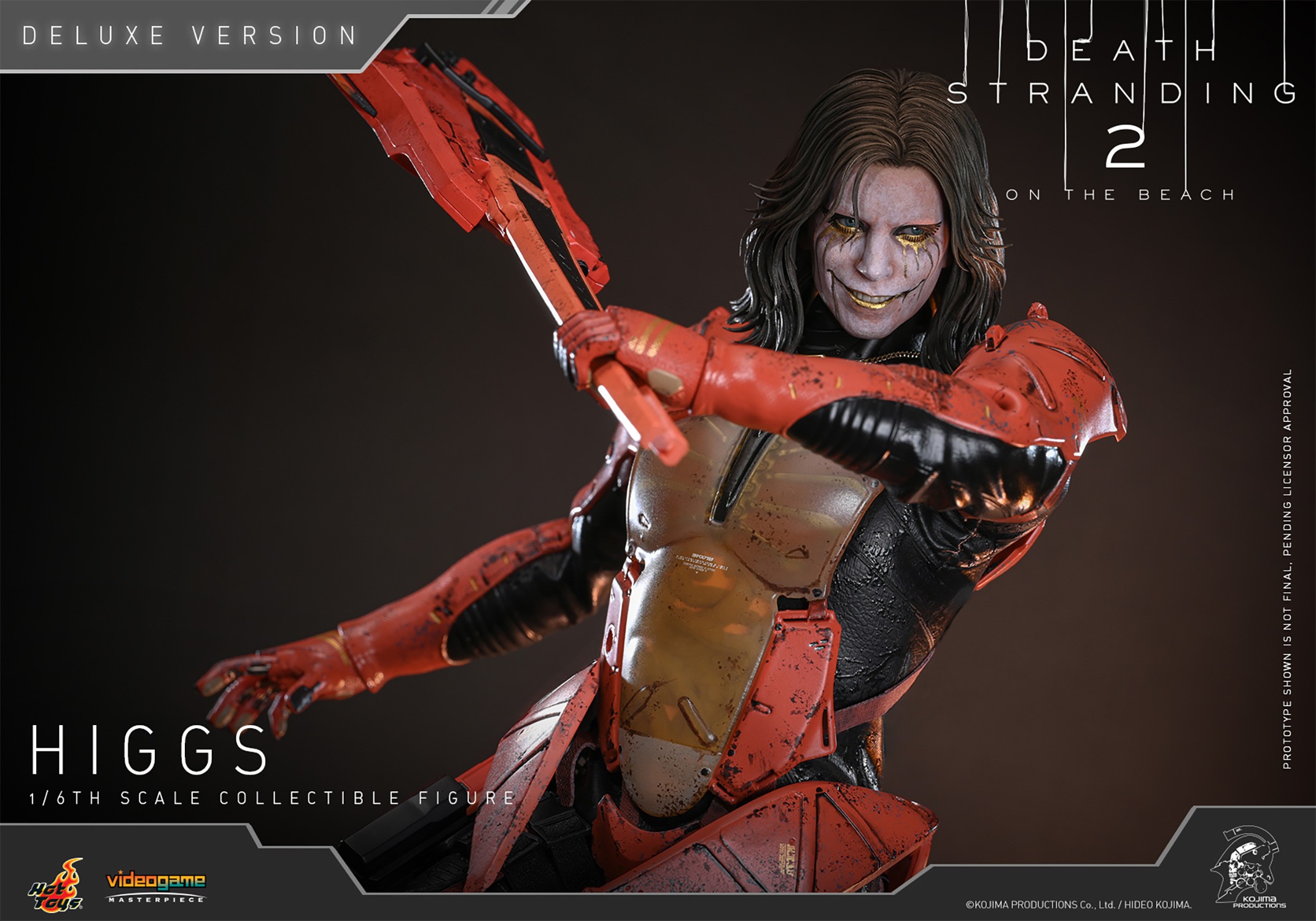 Death Stranding Higgs (Deluxe Version) Sixth Scale Figure  (Prototype Shown) View 5