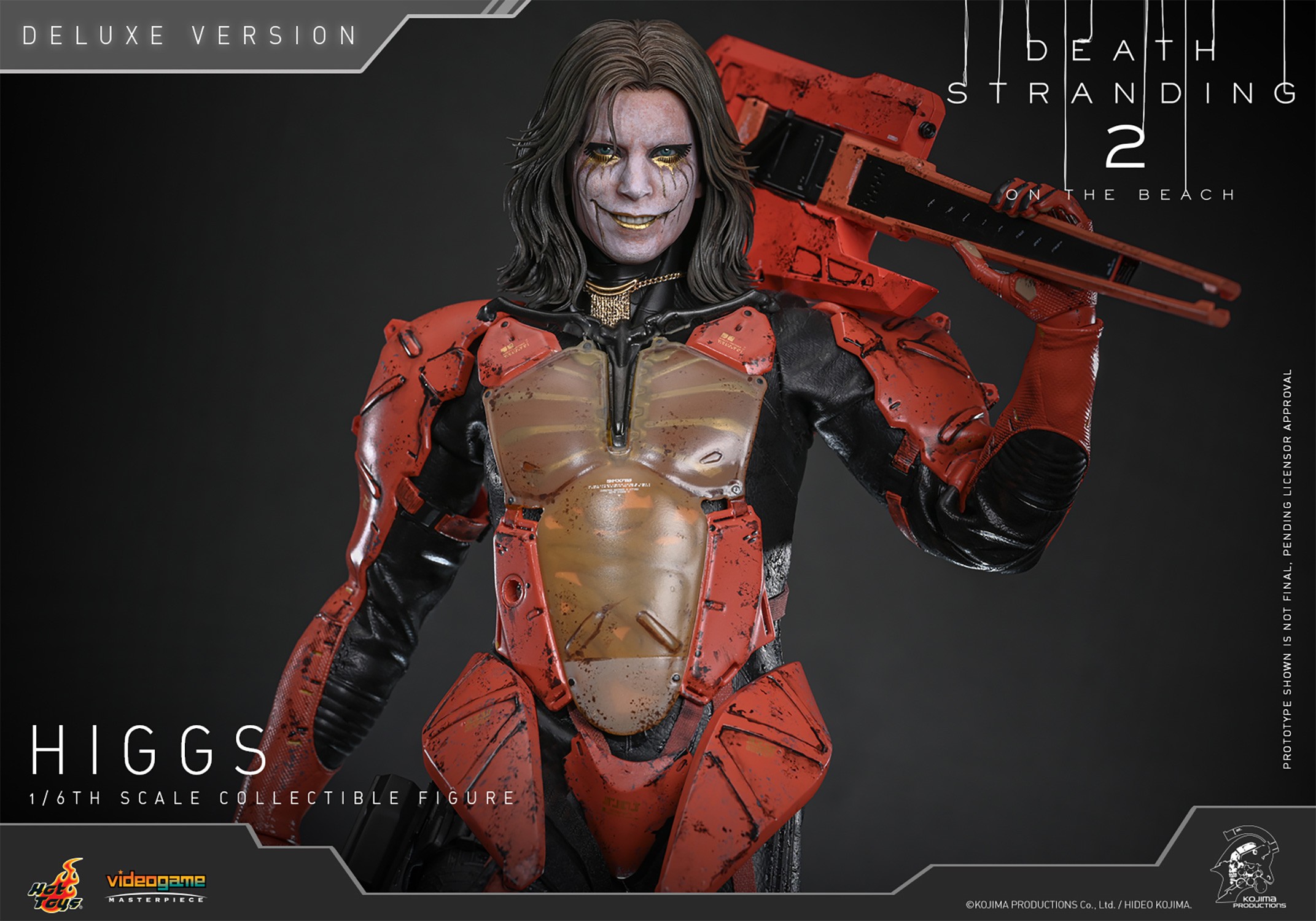 Death Stranding Higgs (Deluxe Version) Sixth Scale Figure  (Prototype Shown) View 6