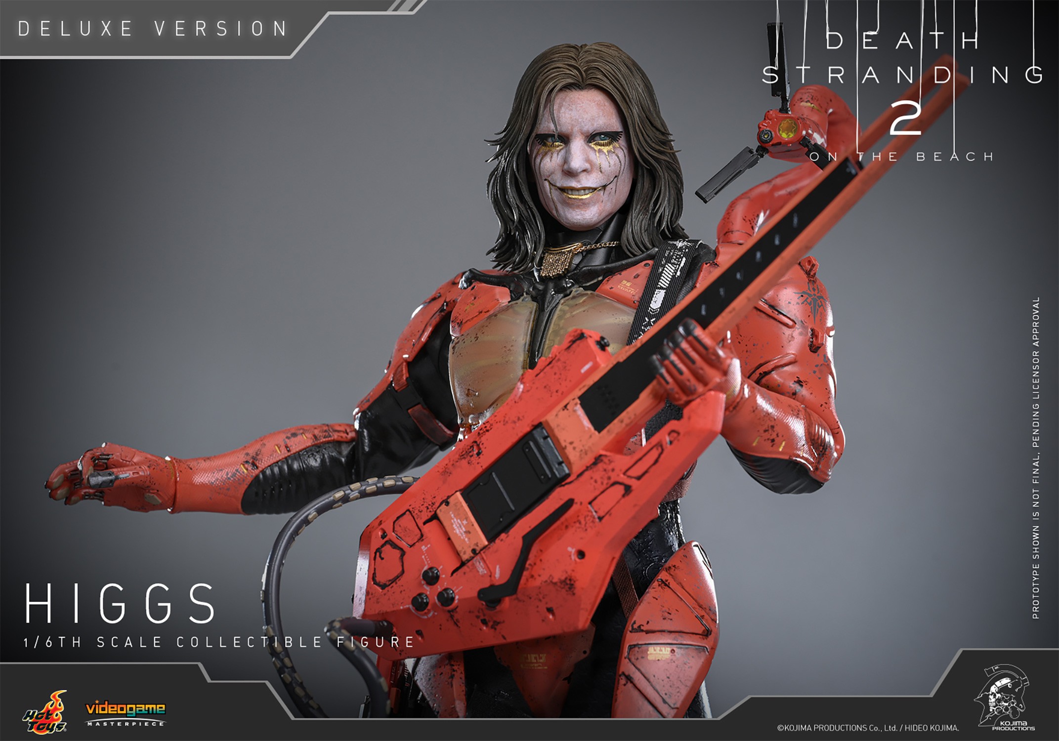 Death Stranding Higgs (Deluxe Version) Sixth Scale Figure  (Prototype Shown) View 7