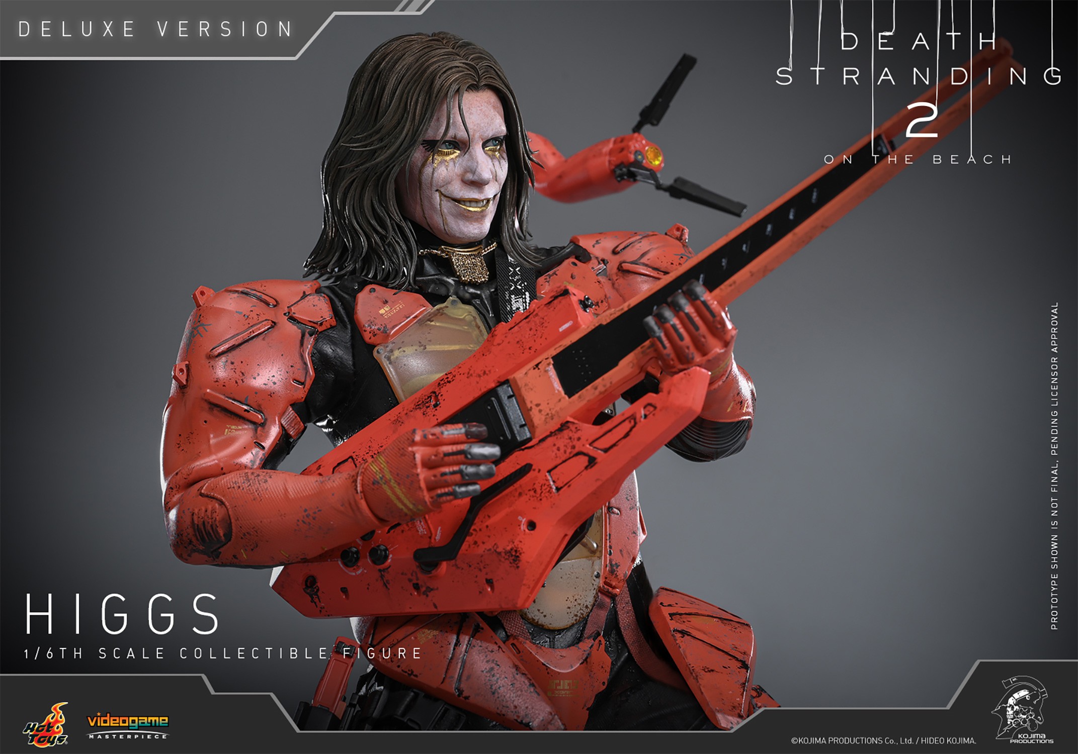 Death Stranding Higgs (Deluxe Version) Sixth Scale Figure  (Prototype Shown) View 8