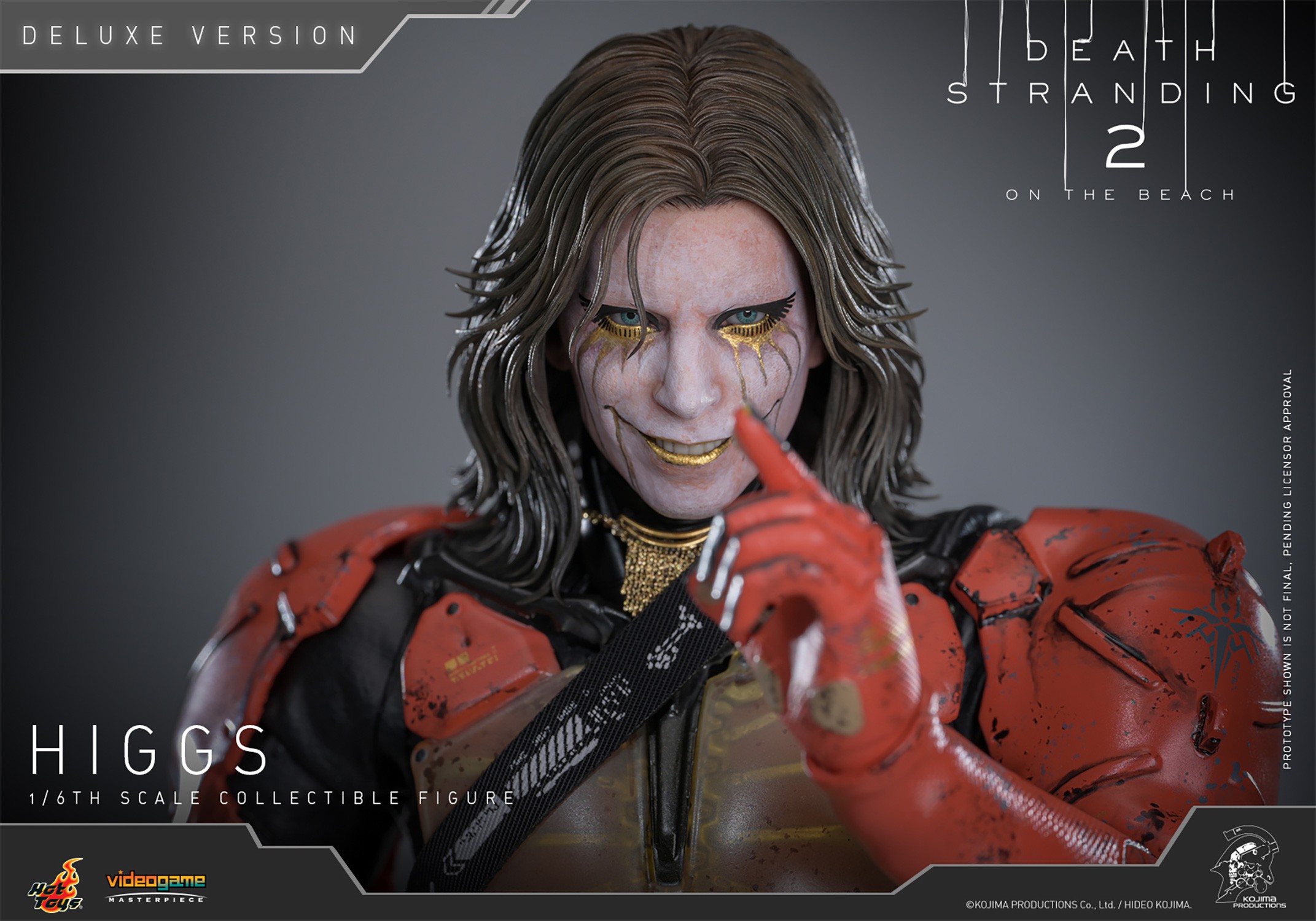 Death Stranding Higgs (Deluxe Version) Sixth Scale Figure  (Prototype Shown) View 9