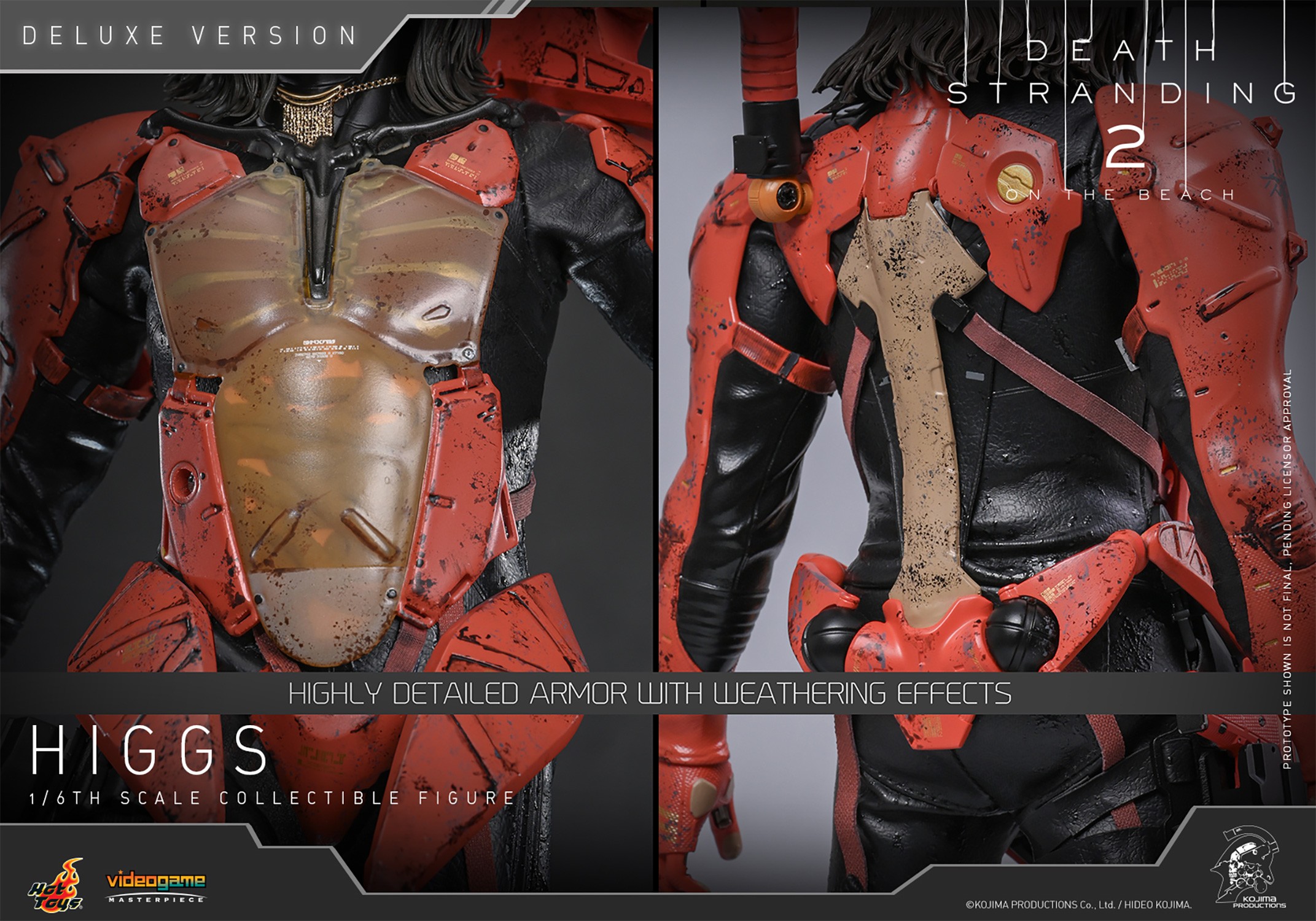 Death Stranding Higgs (Deluxe Version) Sixth Scale Figure  (Prototype Shown) View 12