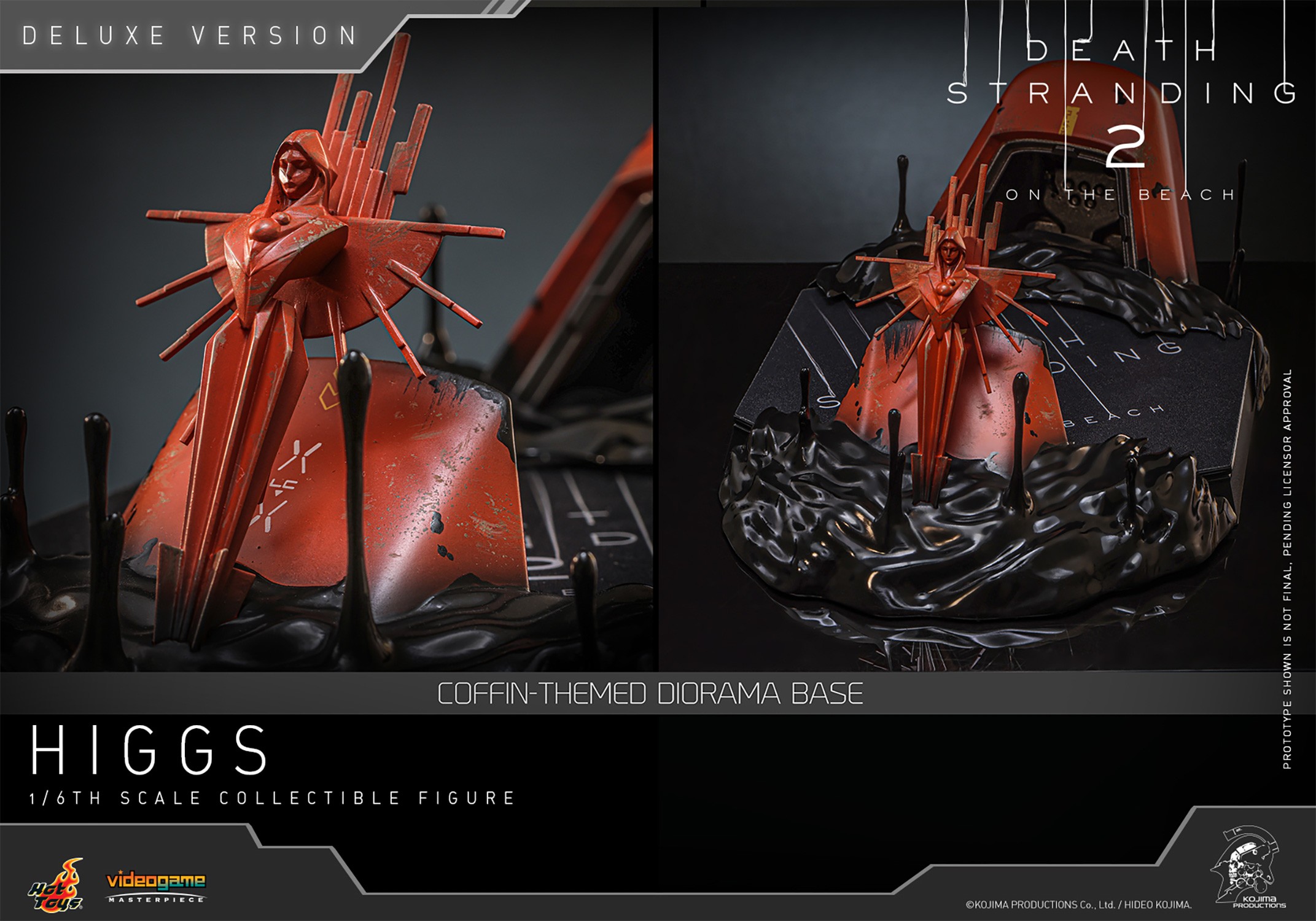 Death Stranding Higgs (Deluxe Version) Sixth Scale Figure  (Prototype Shown) View 13
