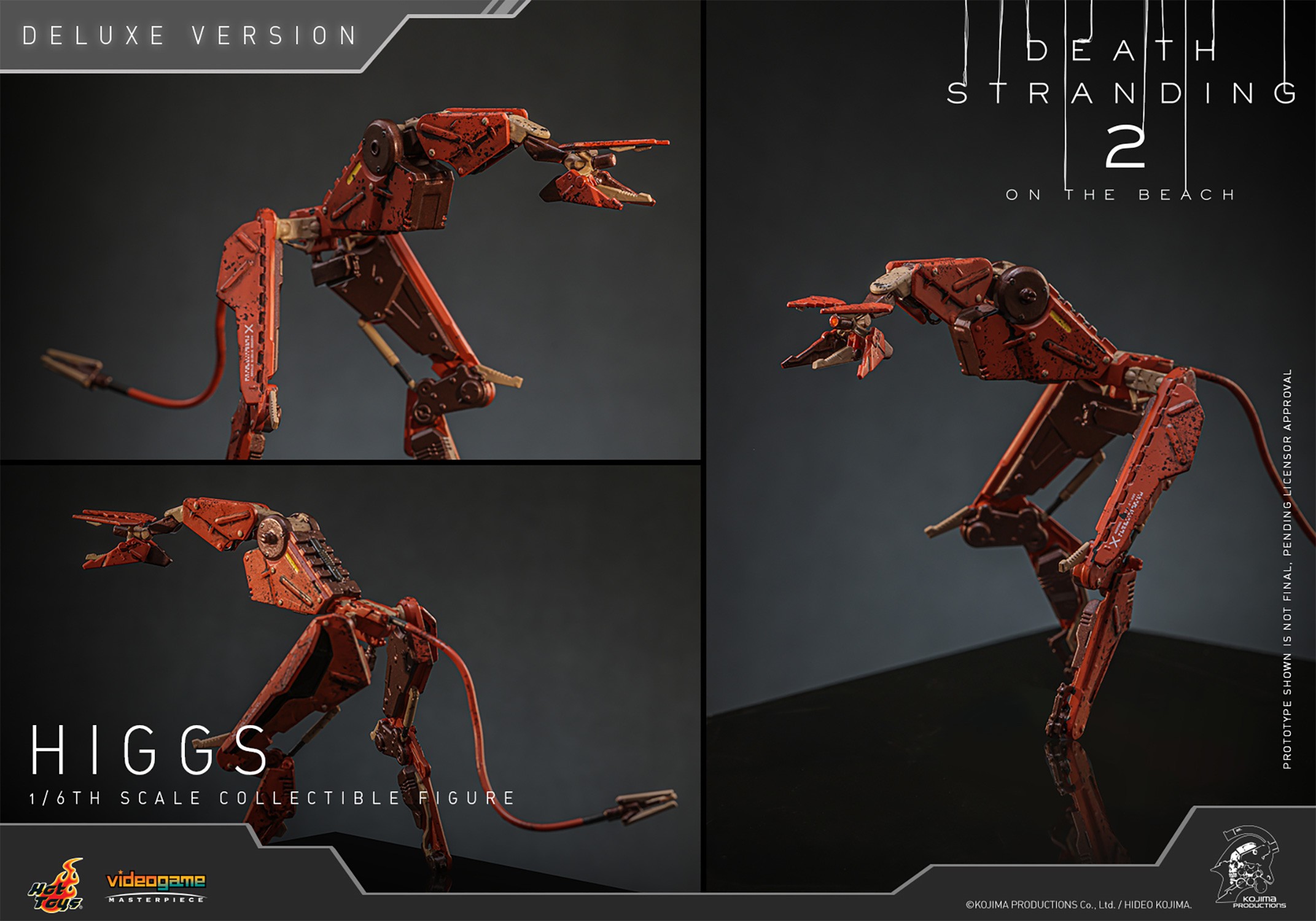 Death Stranding Higgs (Deluxe Version) Sixth Scale Figure  (Prototype Shown) View 14