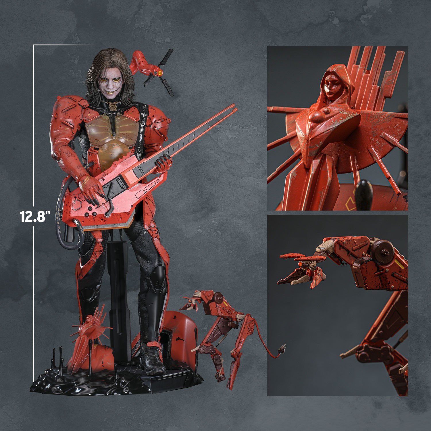 Death Stranding Higgs (Deluxe Version) Sixth Scale Figure  (Prototype Shown) View 2