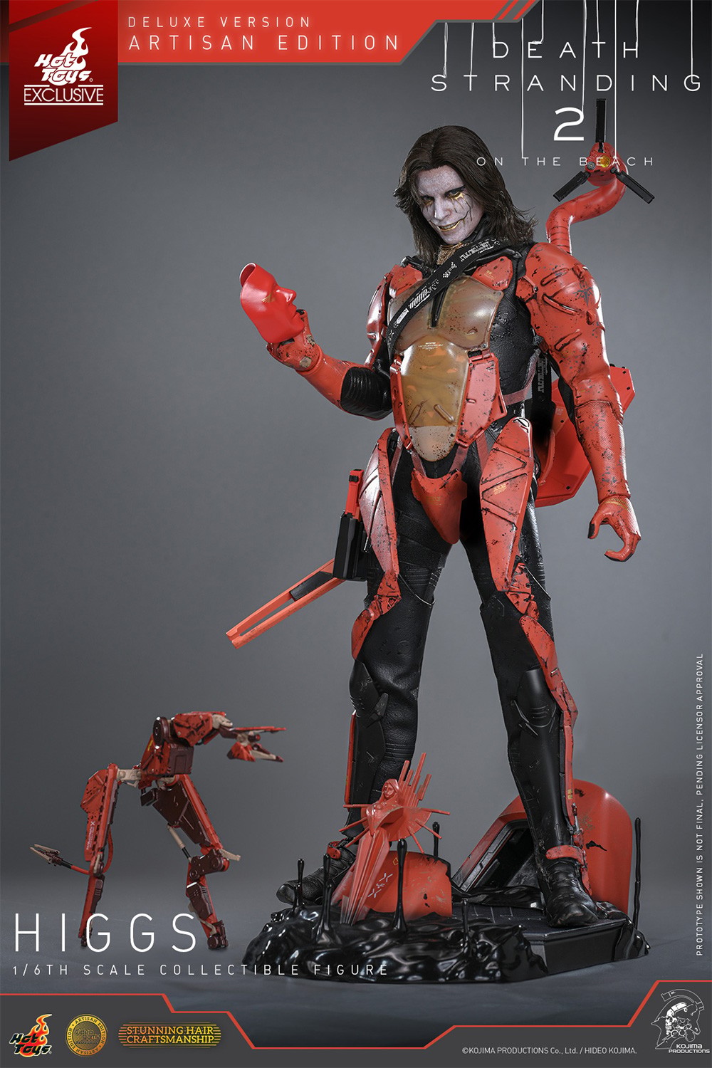 Death Stranding Higgs (Artisan Edition) Sixth Scale Figure  (Prototype Shown) View 5