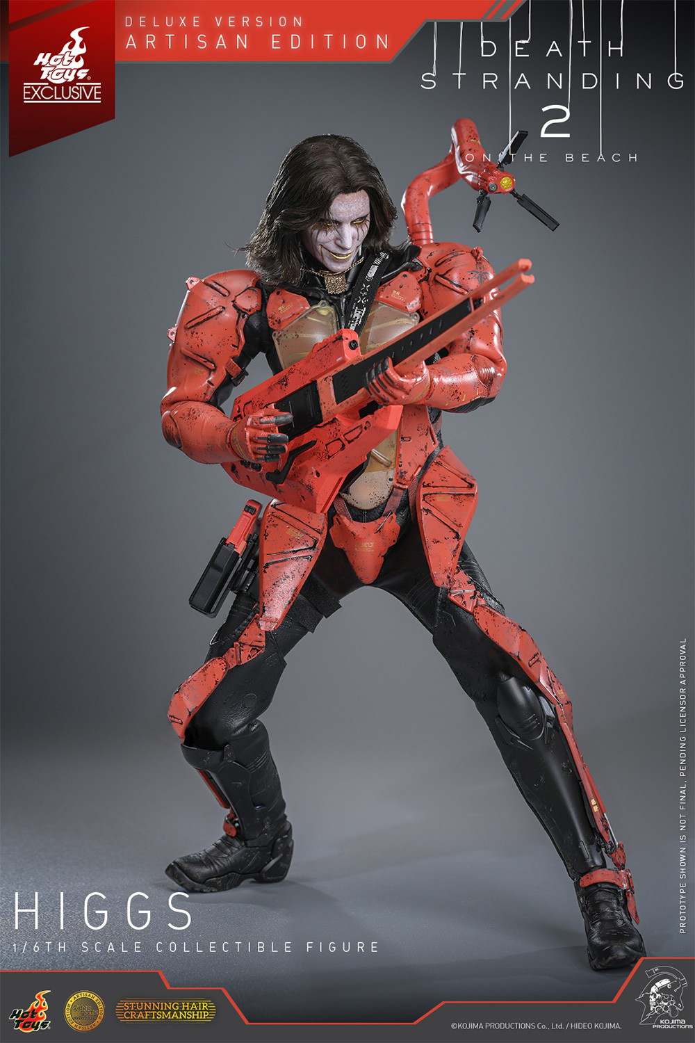 Death Stranding Higgs (Artisan Edition) Sixth Scale Figure  (Prototype Shown) View 6