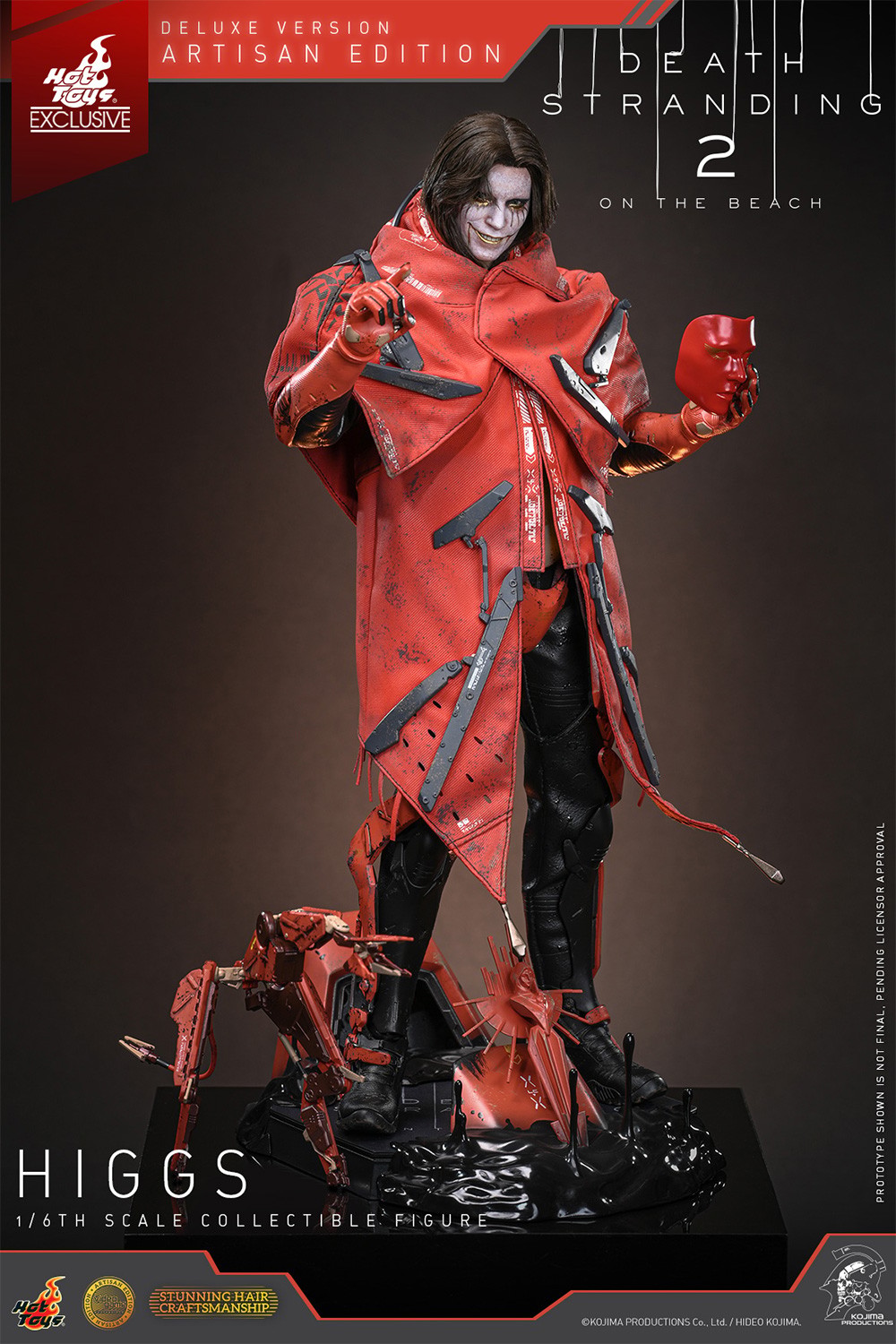 Death Stranding Higgs (Artisan Edition) Sixth Scale Figure  (Prototype Shown) View 7