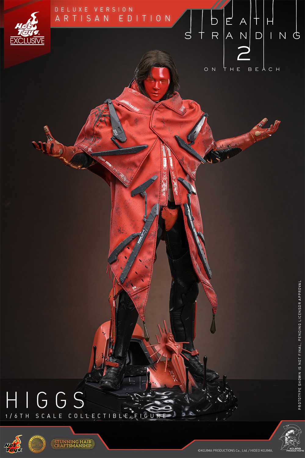 Death Stranding Higgs (Artisan Edition) Sixth Scale Figure  (Prototype Shown) View 8