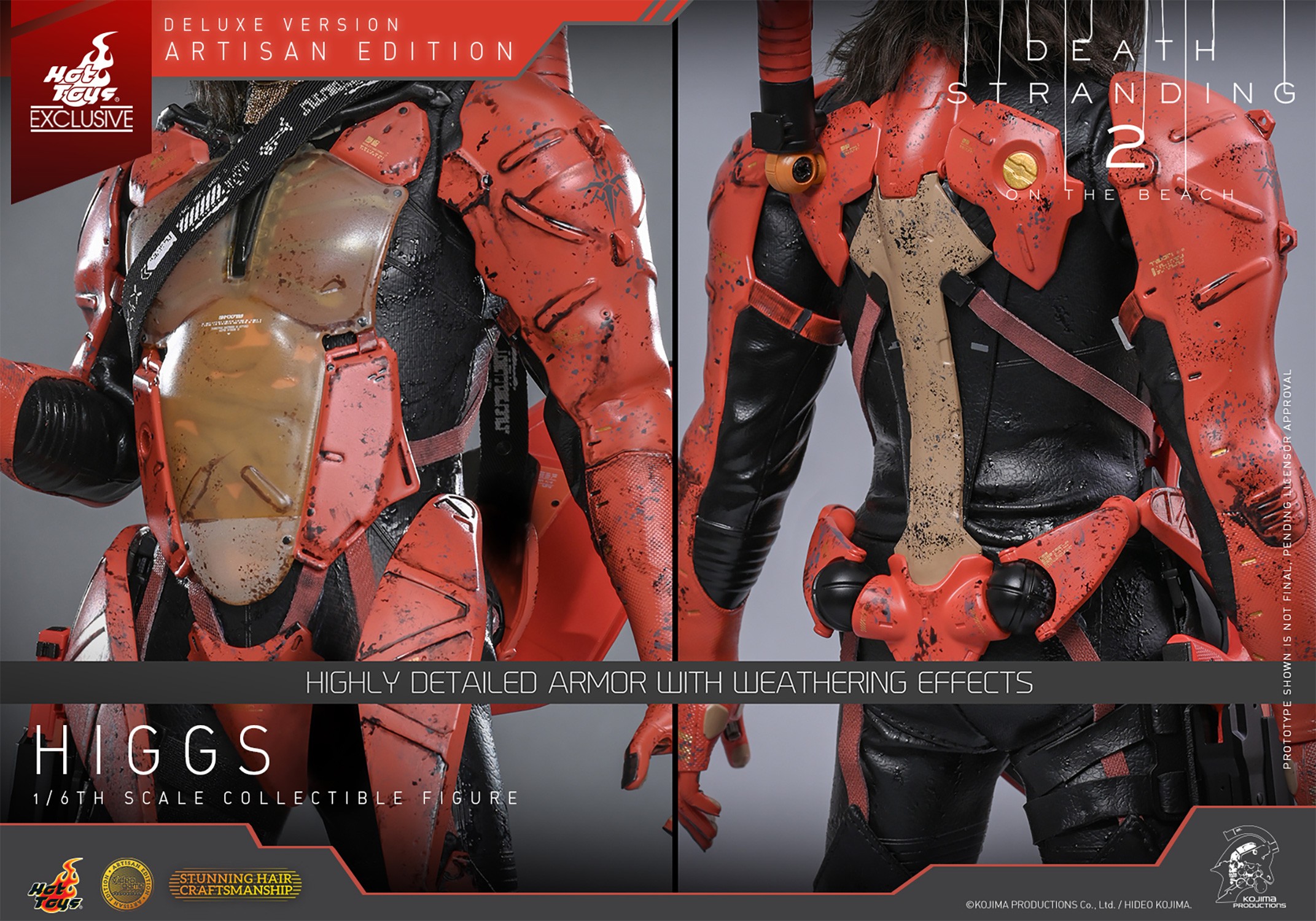 Death Stranding Higgs (Artisan Edition) Sixth Scale Figure  (Prototype Shown) View 16