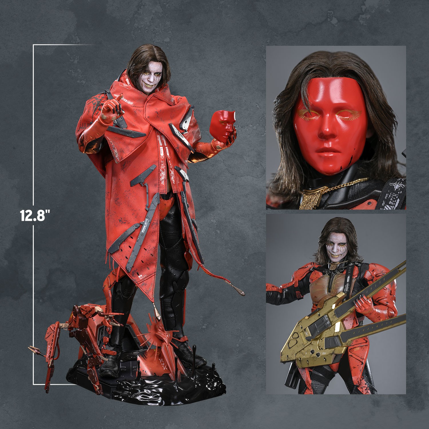 Death Stranding Higgs (Artisan Edition) Sixth Scale Figure  (Prototype Shown) View 2