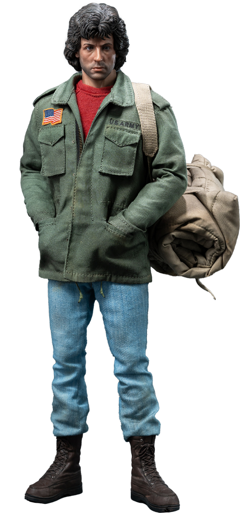 Rambo John Rambo (Field Jacket) Sixth Scale Figure  (Prototype Shown) View 15