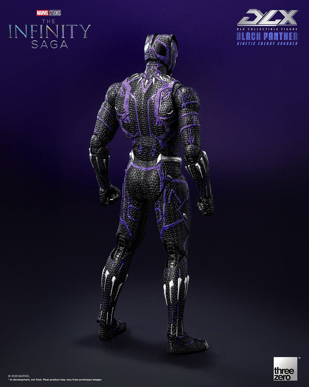 Marvel DLX Black Panther (Kinetic Energy Charged) Action Figure  (Prototype Shown) View 7