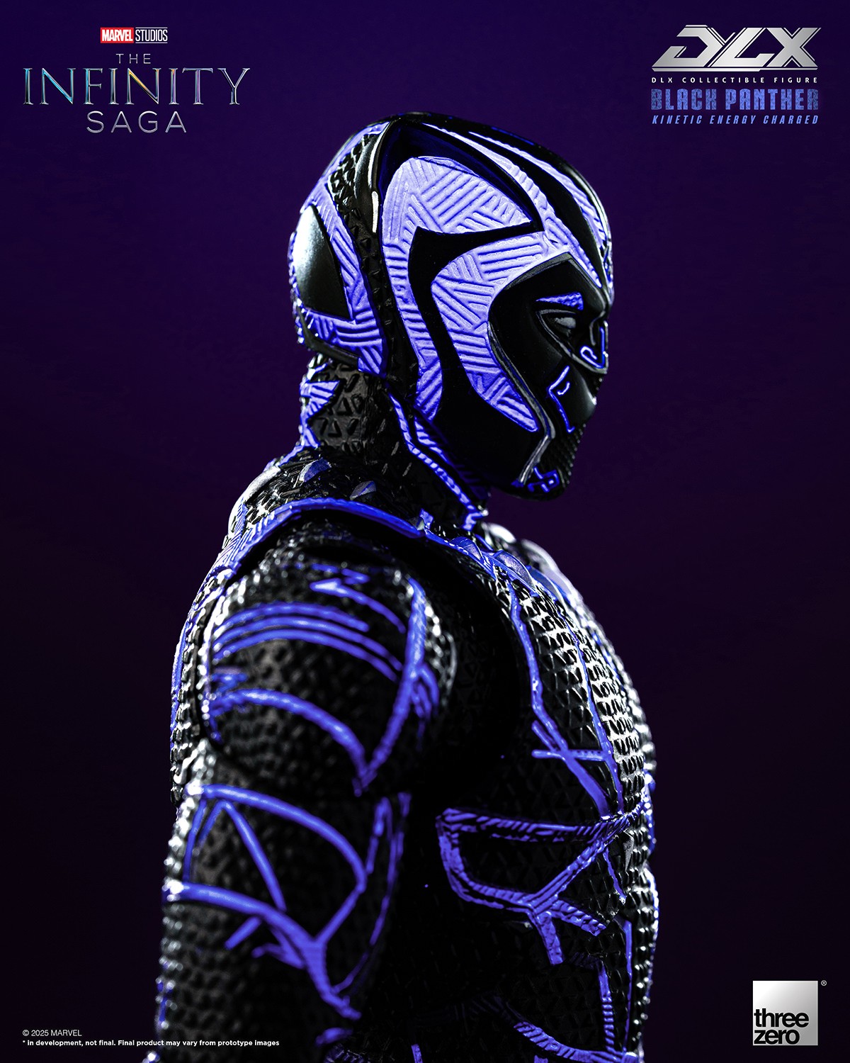 Marvel DLX Black Panther (Kinetic Energy Charged) Action Figure  (Prototype Shown) View 8