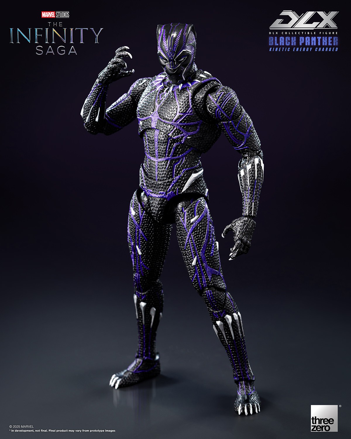 Marvel DLX Black Panther (Kinetic Energy Charged) Action Figure  (Prototype Shown) View 12