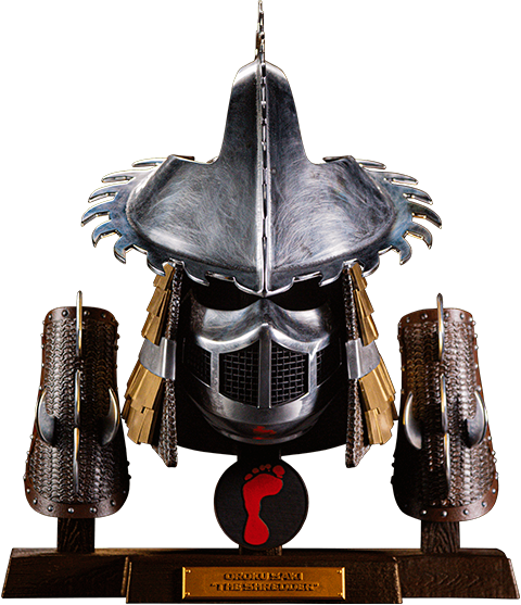 Teenage Mutant Ninja Turtles Shredder Electroplated Armor Set (Ooze Edition) Life-Size Replica  (Prototype Shown) View 14