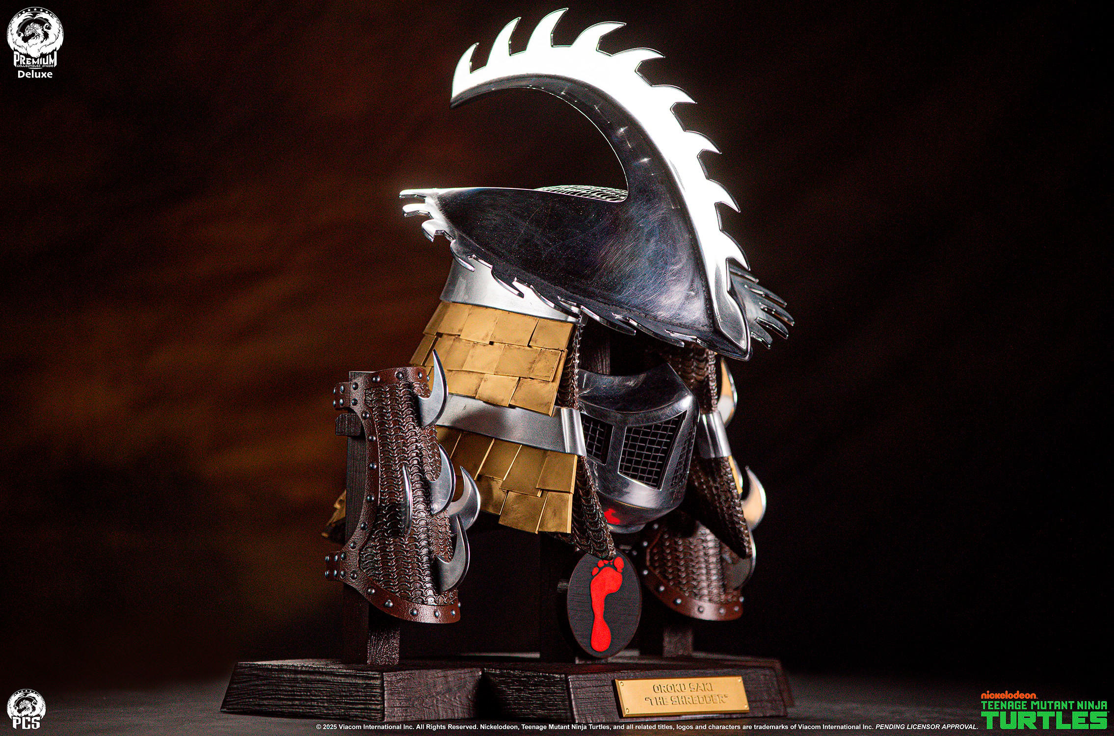 Teenage Mutant Ninja Turtles Shredder Stainless Steel Armor Set (Ooze Edition) Life-Size Replica  (Prototype Shown) View 4