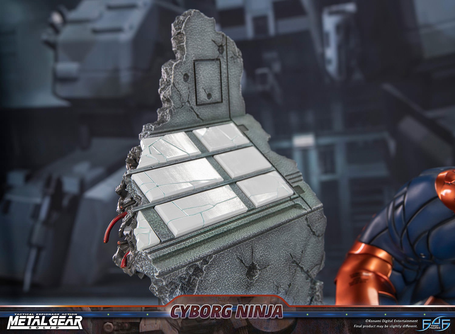 Metal Gear Solid Cyborg Ninja (Gray Fox) Statues  (Prototype Shown) View 16