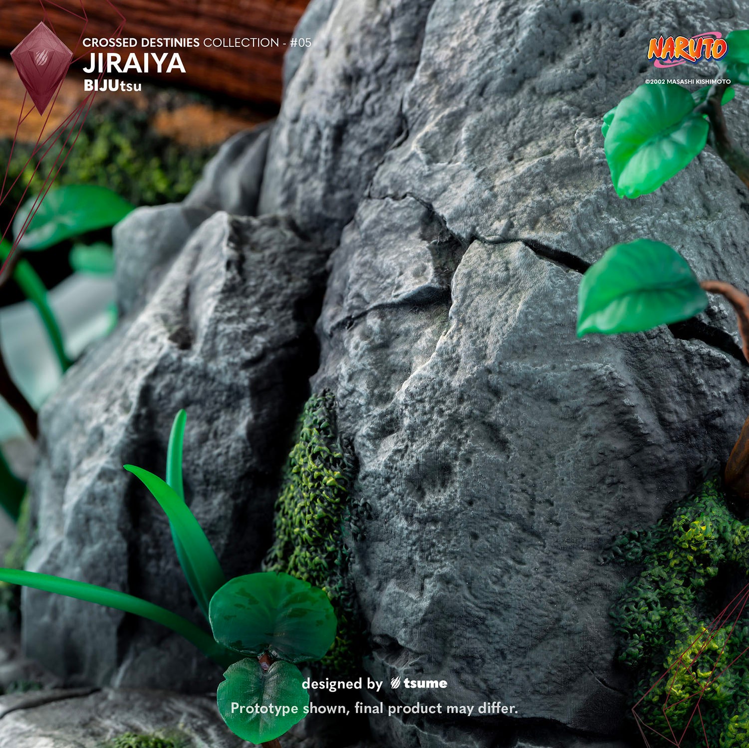 Naruto Jiraiya BIJUtsu Statues  (Prototype Shown) View 12