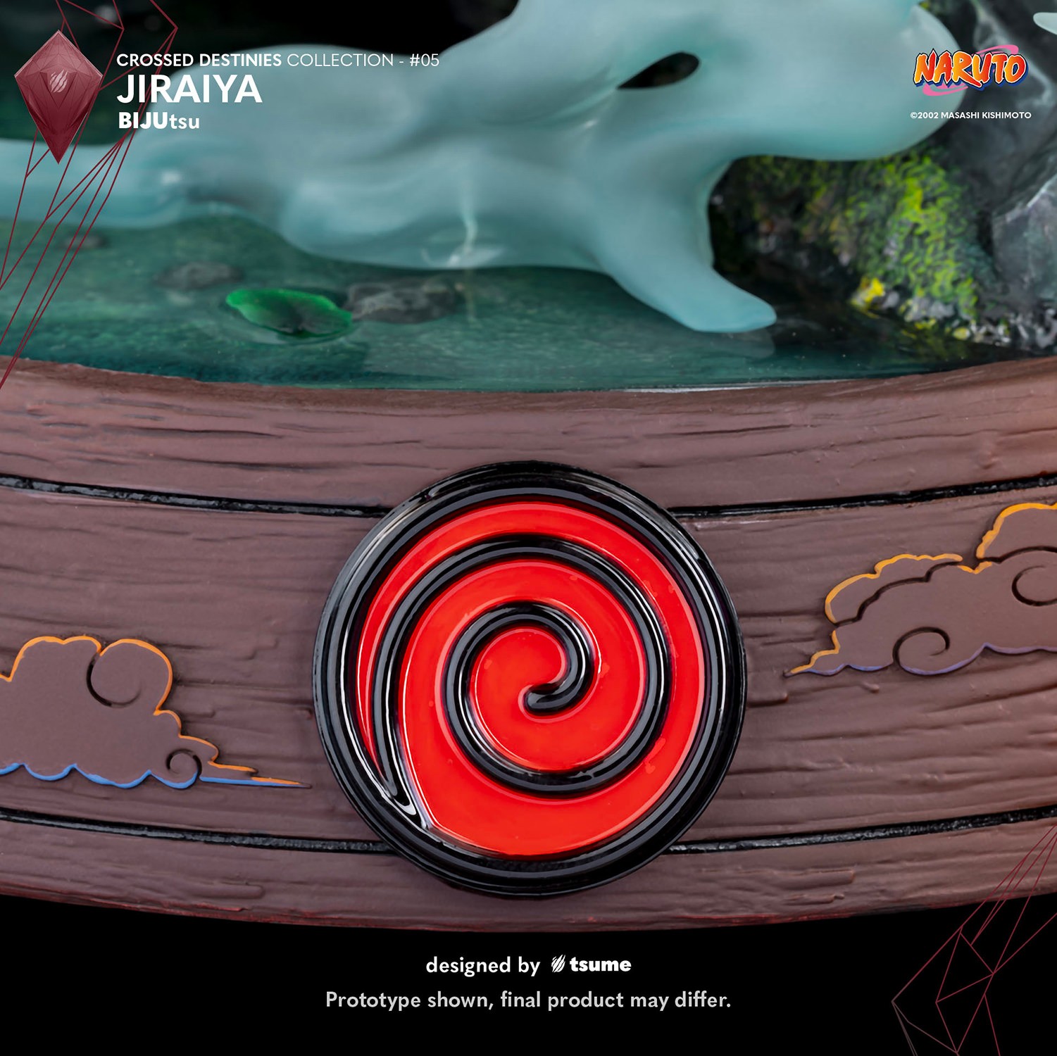 Naruto Jiraiya BIJUtsu Statues  (Prototype Shown) View 13