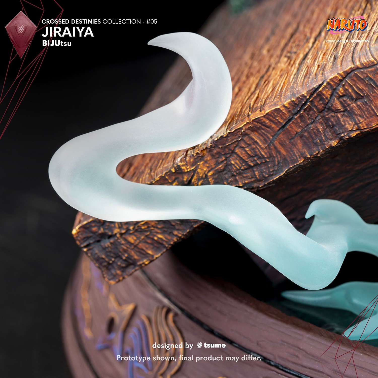 Naruto Jiraiya BIJUtsu Statues  (Prototype Shown) View 14
