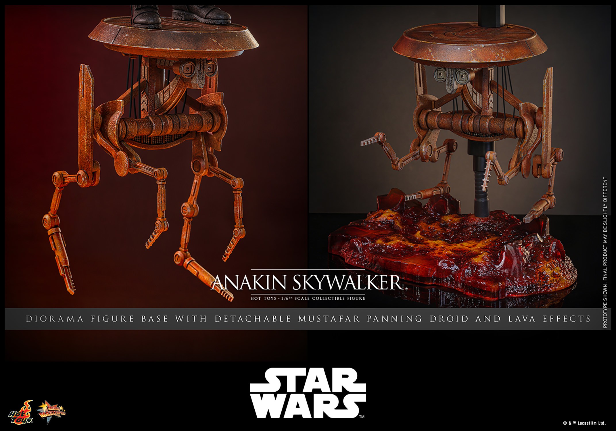 Star Wars Anakin Skywalker™ Sixth Scale Figure  (Prototype Shown) View 9