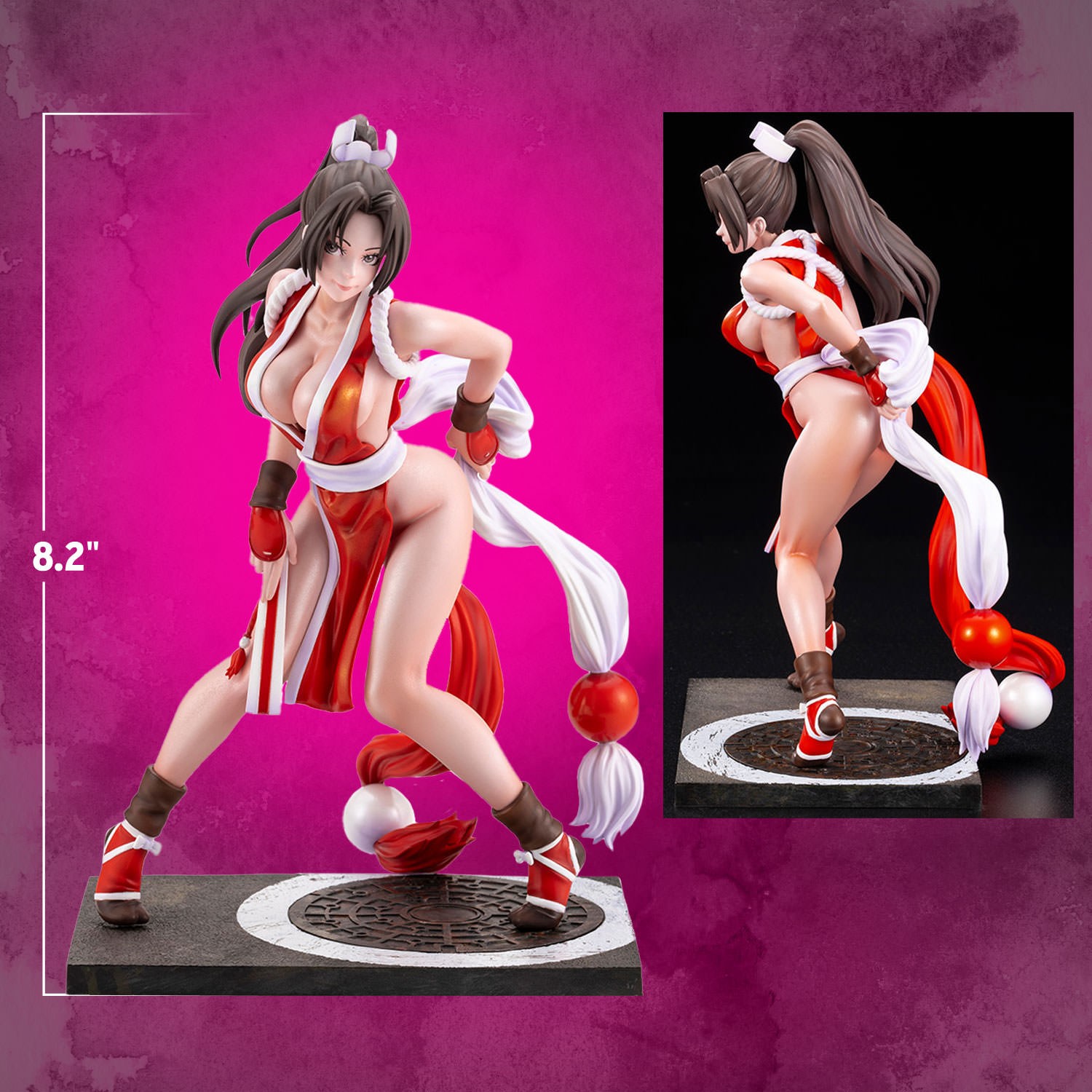 The King of Fighters Mai Shiranui EX Bishoujo Statues  (Prototype Shown) View 2