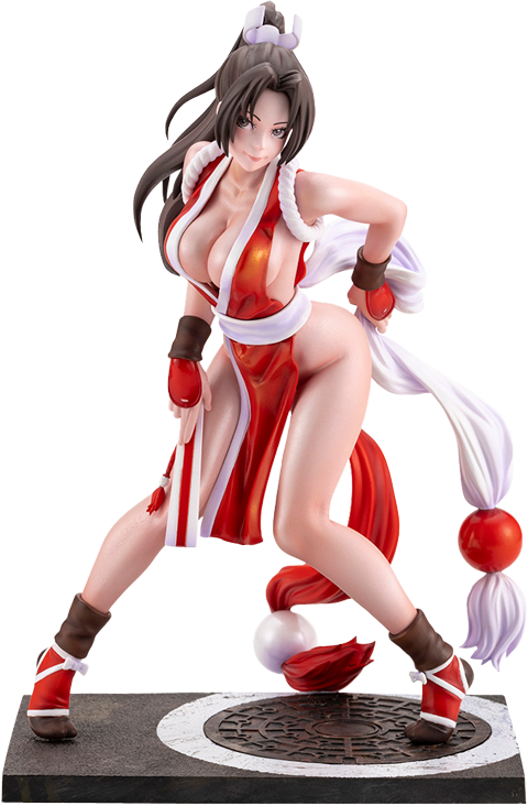 The King of Fighters Mai Shiranui EX Bishoujo Statues  (Prototype Shown) View 12