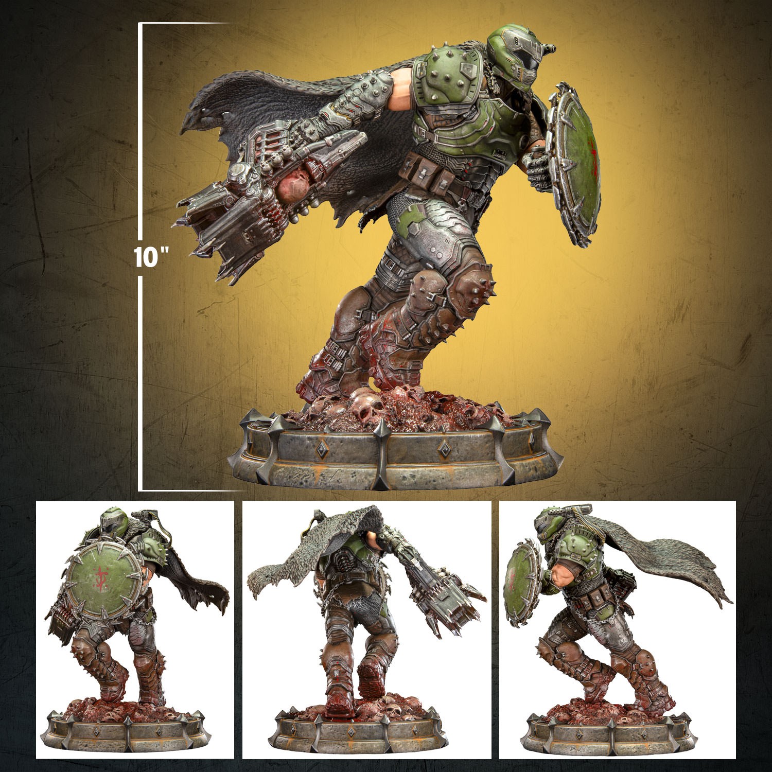Doom Doom Slayer Collectible Figure  (Prototype Shown) View 2